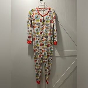 Cath Kidston Women’s Colorful Comic Strip Onesie Size Small